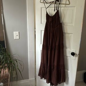 NWT taking sides maxi dress